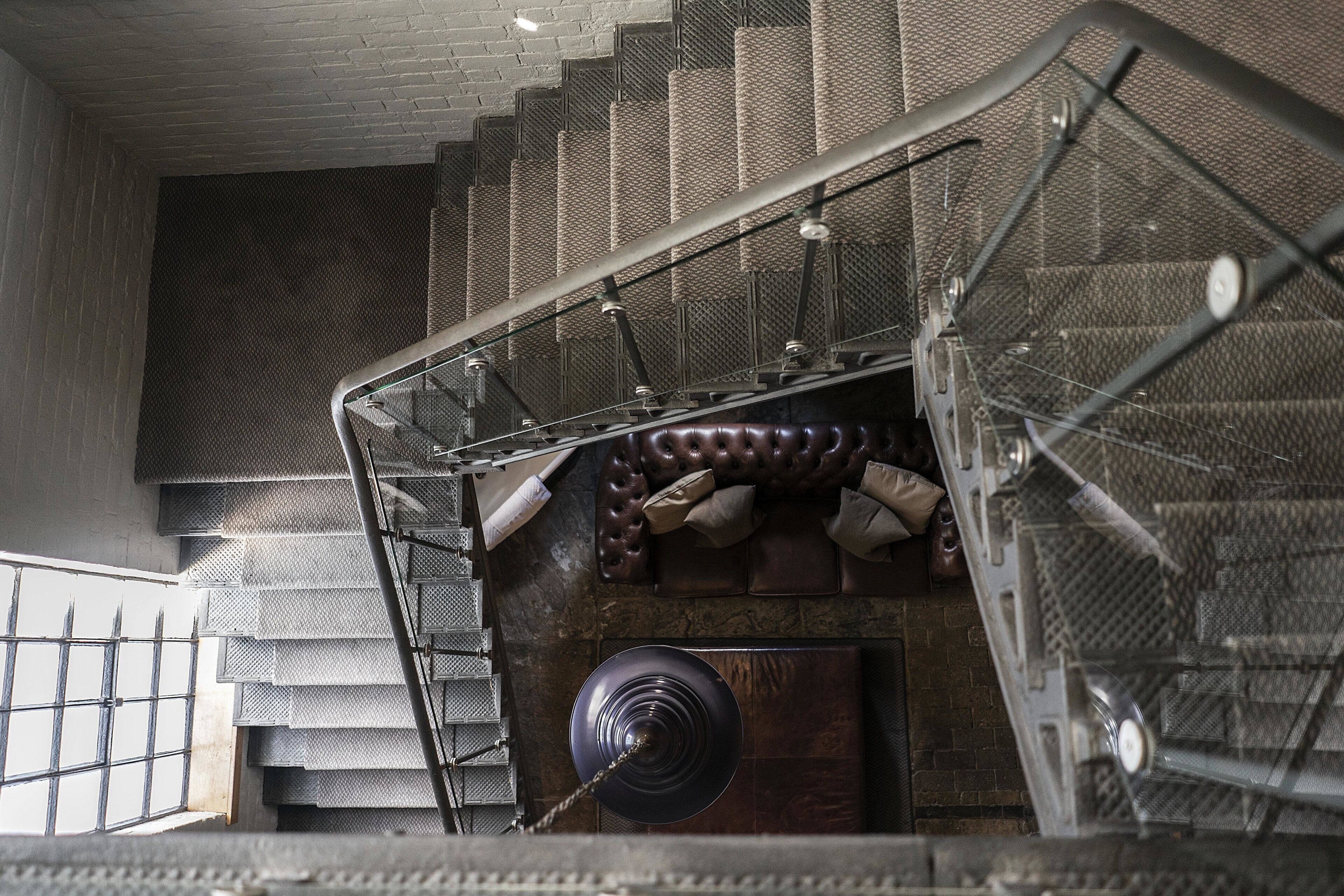 signature duplex suite | egyptian cotton sheets, premium bedding, desk, blackout curtains