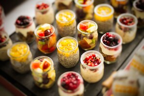 Daily full breakfast (GBP 24 per person)