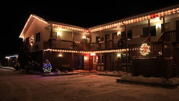 Front of property - evening/night