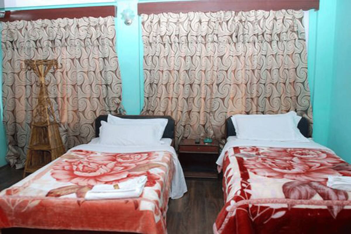 Singola Economy, 1 camera da letto, terrazzo, vista città | Una cassaforte in camera, Wi-Fi gratuito, lenzuola