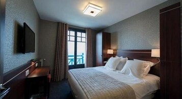 Ropa de cama de alta calidad, mobiliario individual, escritorio