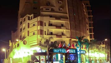 Front of property – evening/night