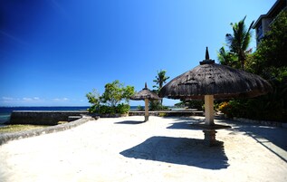 Private beach nearby, sun loungers, beach umbrellas, beach towels