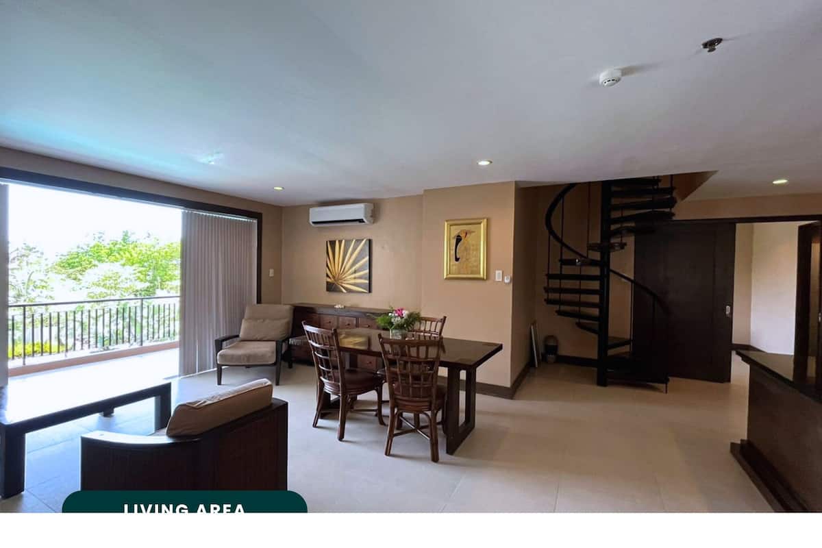 Suite, 2 Bedrooms | Living area | LCD TV