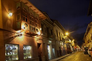 Front of property - evening/night