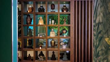 Tratamentos corporais, aromaterapia, massagens com pedras quentes