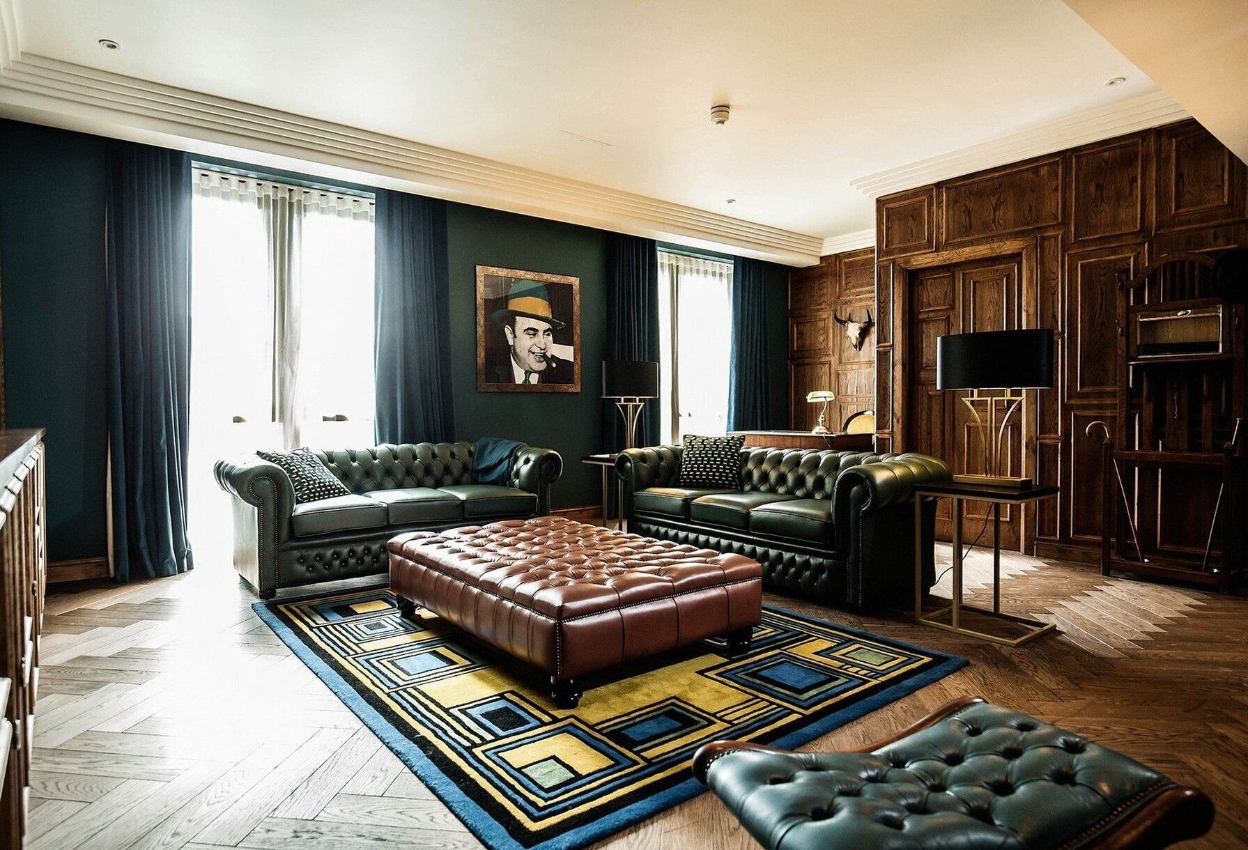 ห้องซิกเนเจอร์สวีท | โต๊ะทำงาน, ผ้าม่านกันแสง, เตารีด/โต๊ะรีดผ้า, เปล/เตียงเด็กอ่อน (ฟรี)