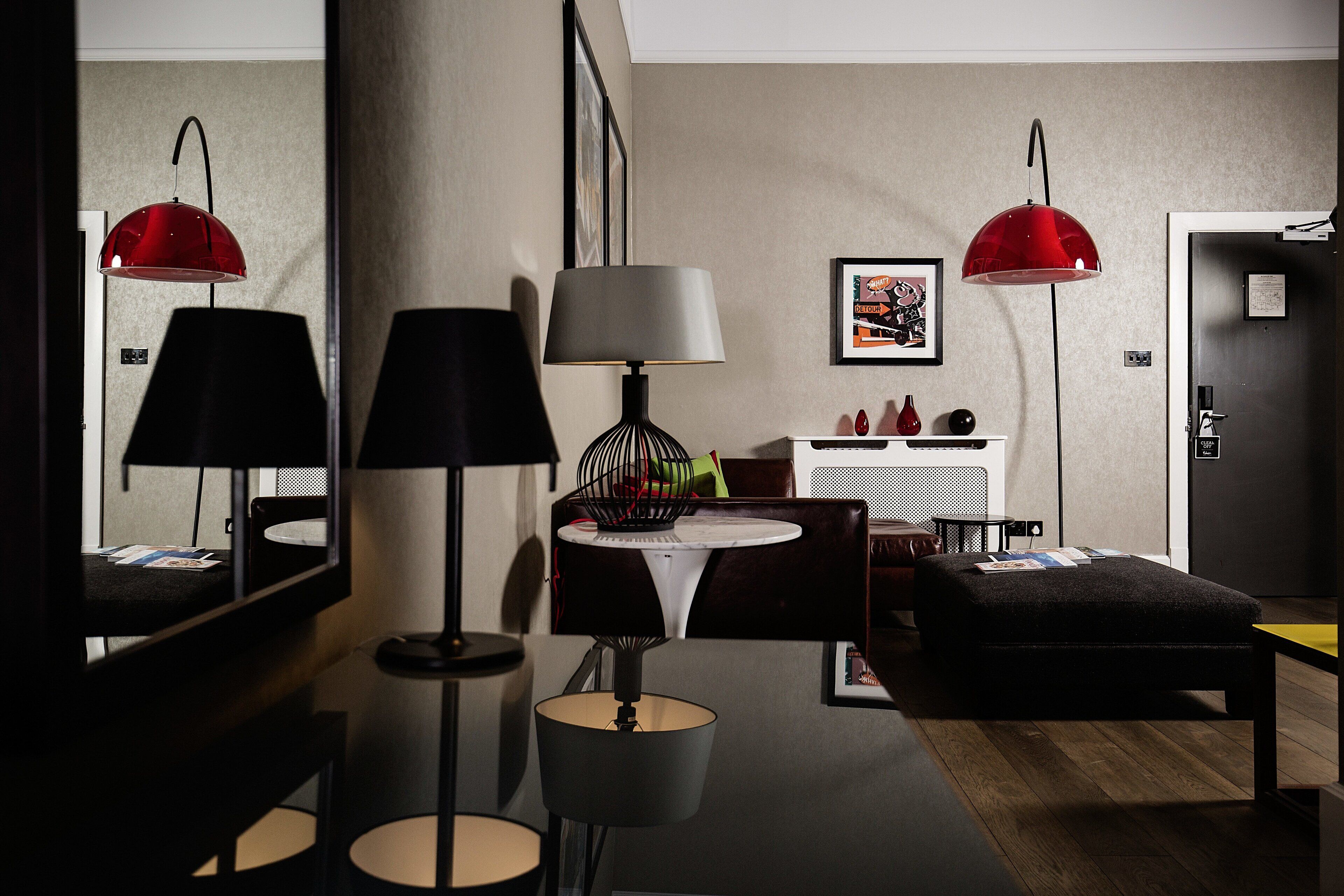 signature suite | 1 bedroom, desk, blackout curtains, iron/ironing board