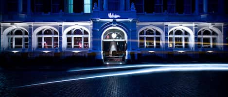 Front of property – evening/night