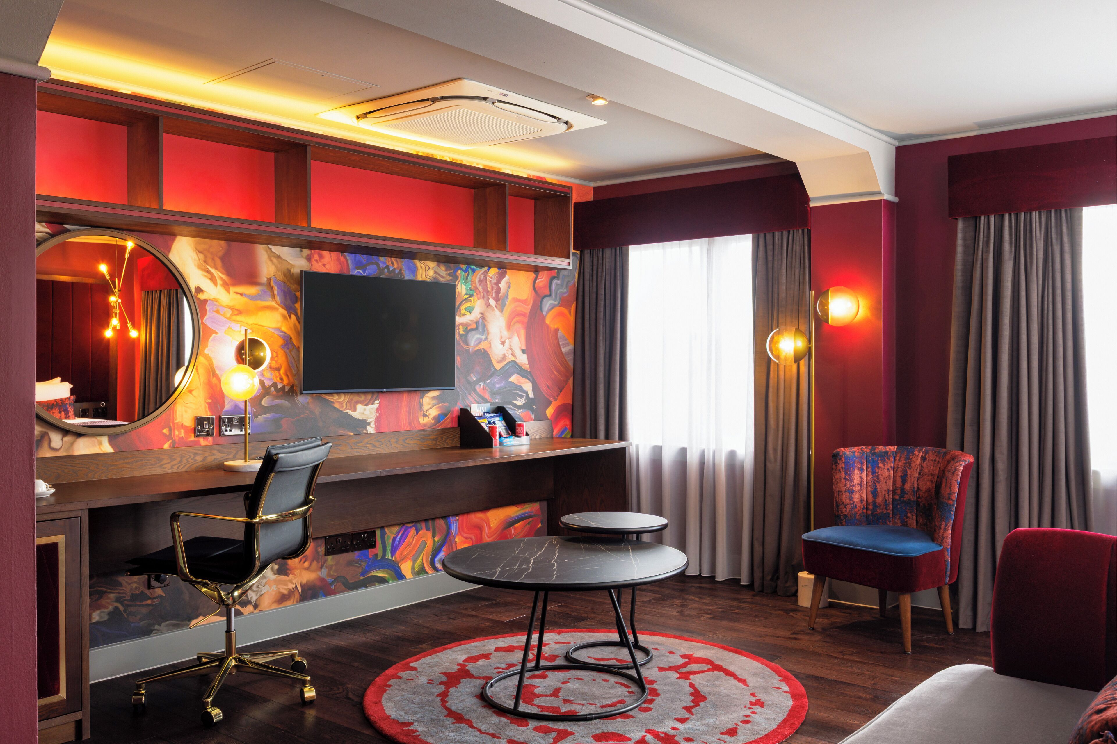 junior suite | 1 bedroom, in-room safe, desk, blackout curtains