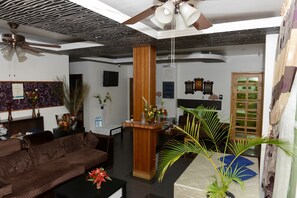 Sala de estar en el lobby