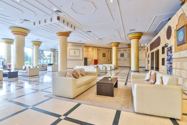 Sala de estar en el lobby