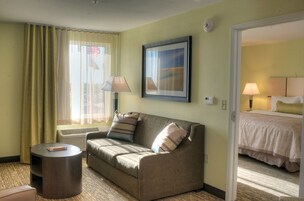 Suite, 1 Bedroom | Living room | Flat-screen TV, DVD player