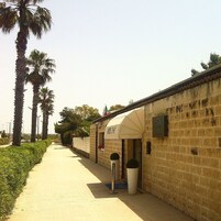 Facciata della struttura