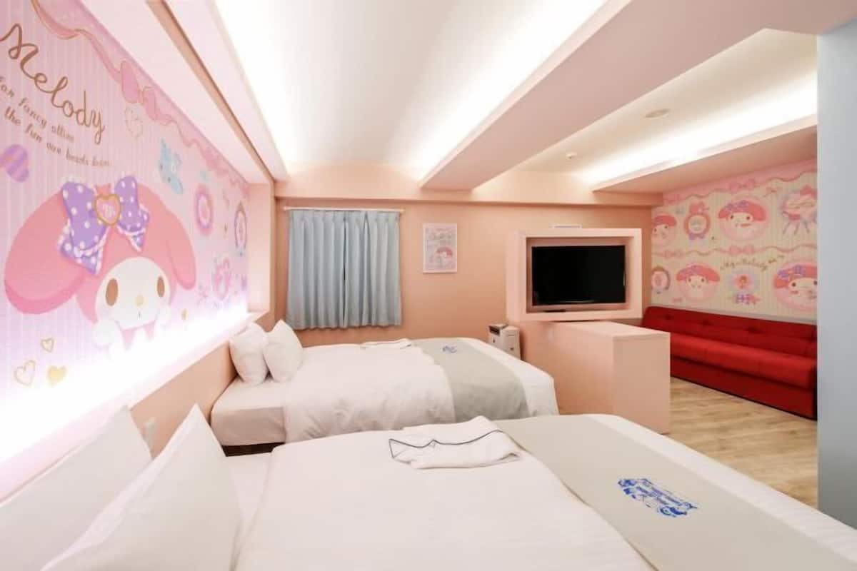 Luxe beddengoed, donsdekens, individueel gedecoreerd, geluiddichte muren