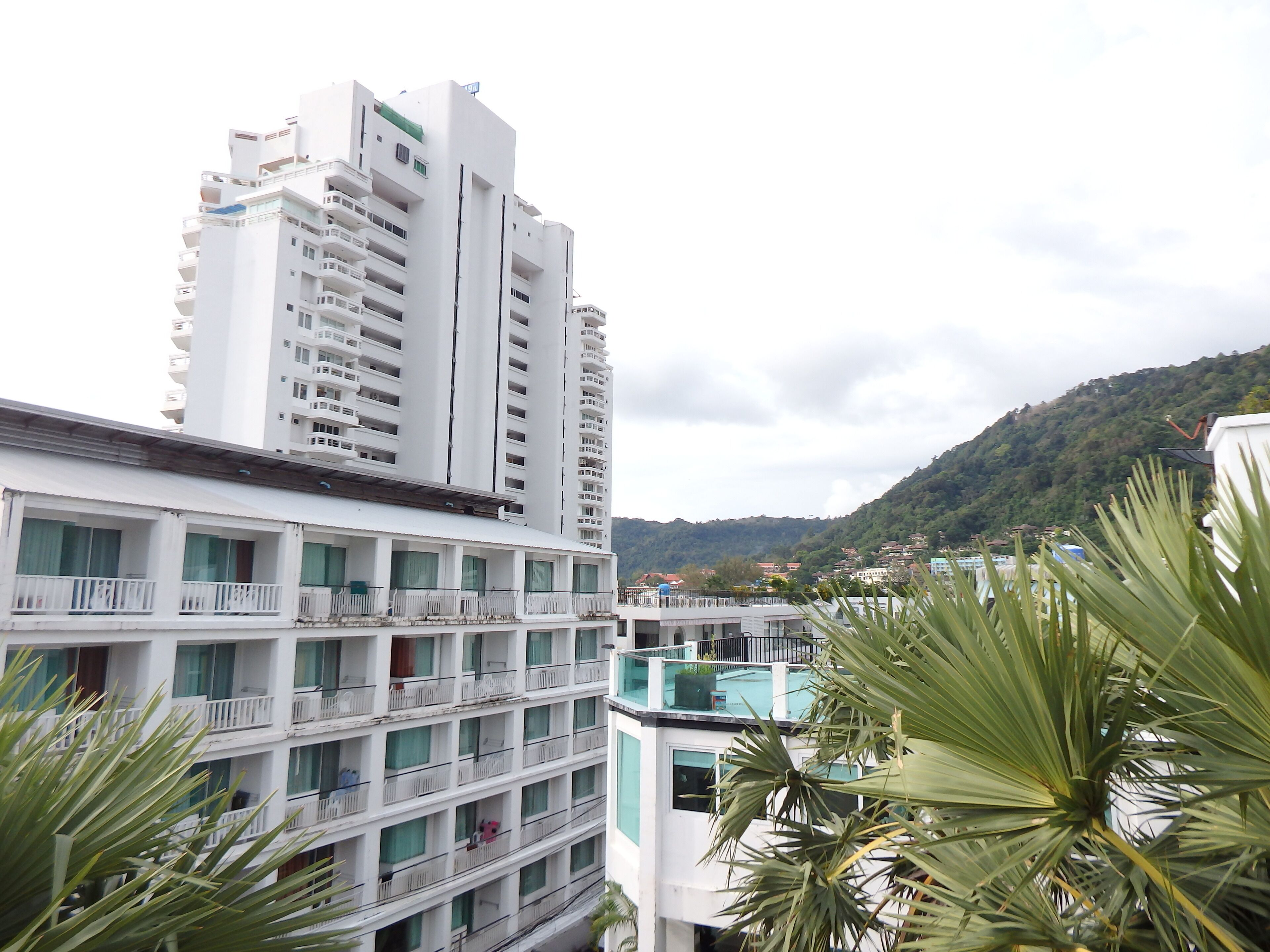 Uitzicht vanuit accommodatie