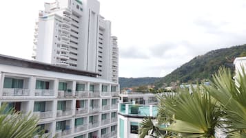 Uitzicht vanuit accommodatie