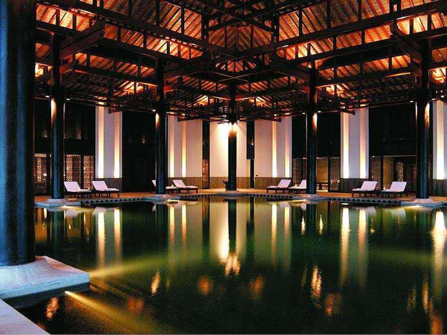 Indoor pool, outdoor pool, open 8 AM to 10 PM, free pool cabanas