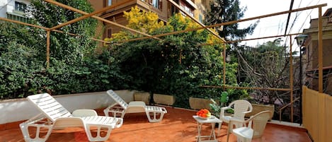 Basic Suite, Non Smoking | Terrace/patio