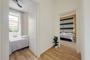 Design-lejlighed | Egyptiske bomuldslagner, premium-sengetøj, individuelt design