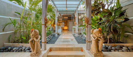 Fassade der Unterkunft