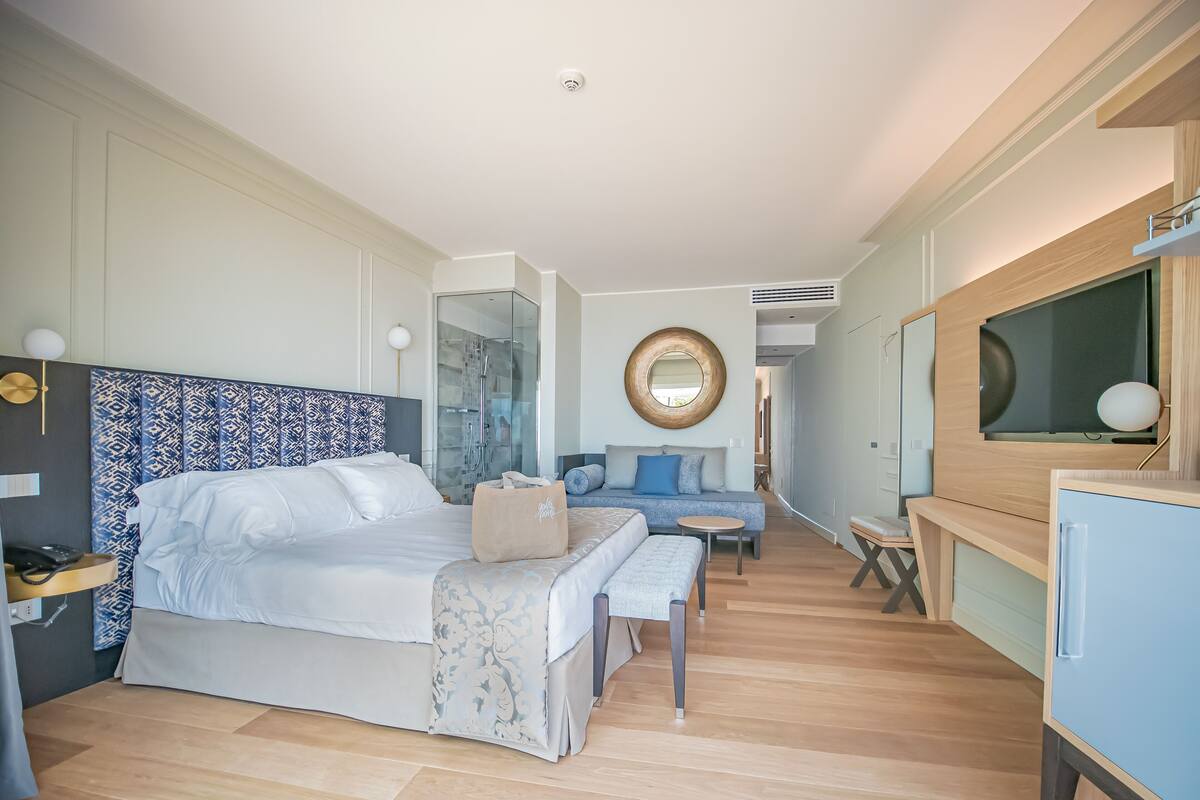 Bộ trải giường bằng vải Frette của Ý, bộ đồ giường cao cấp 
