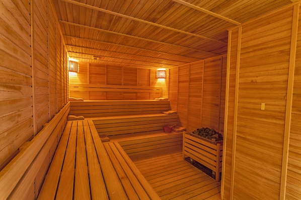 Un sauna, baño turco/hammam