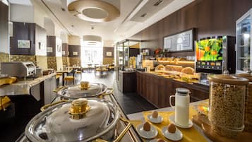 Gratis morgenmadsbuffet hver dag