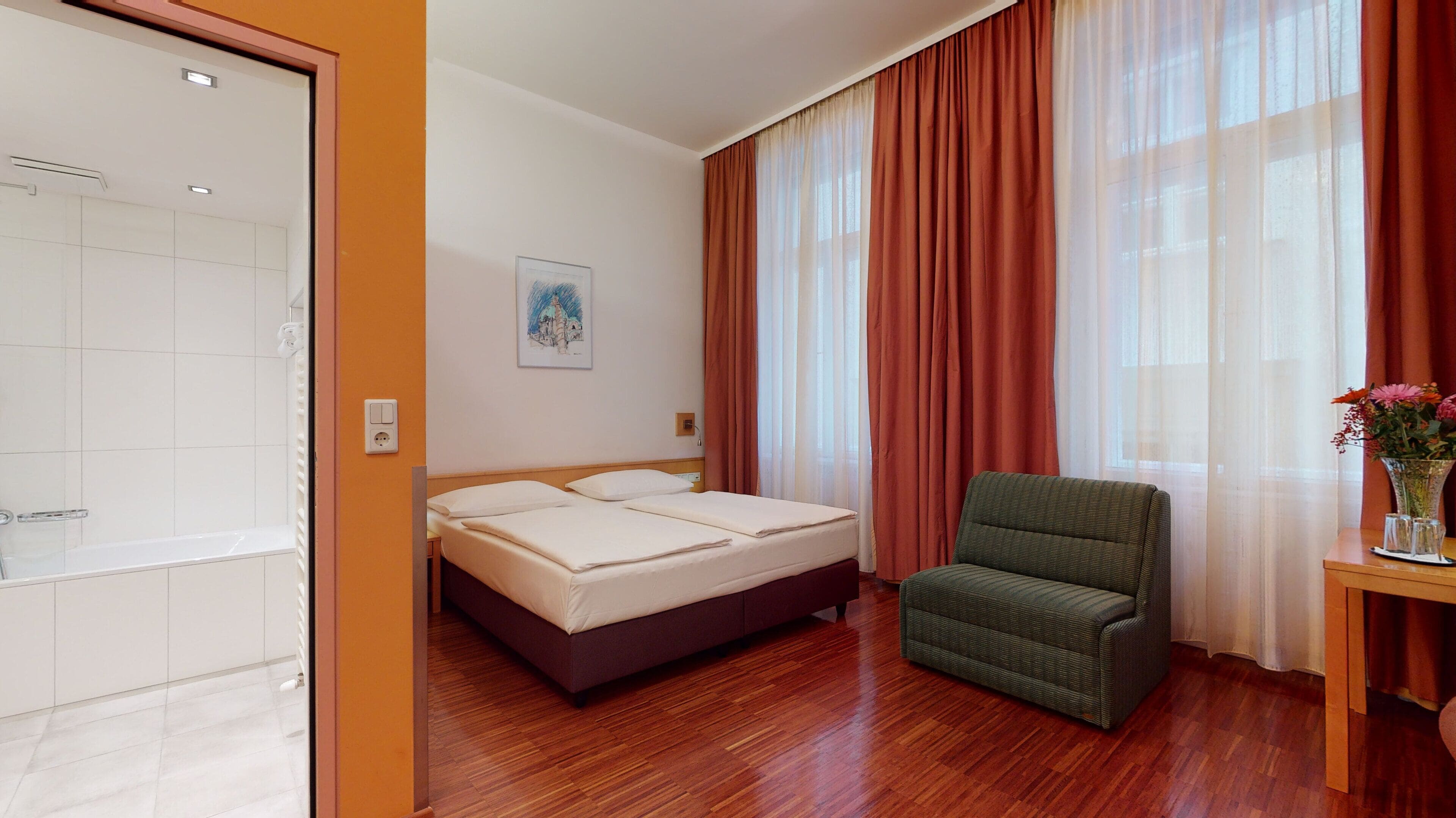 superior double room | hypo-allergenic bedding, in-room safe, desk, soundproofing