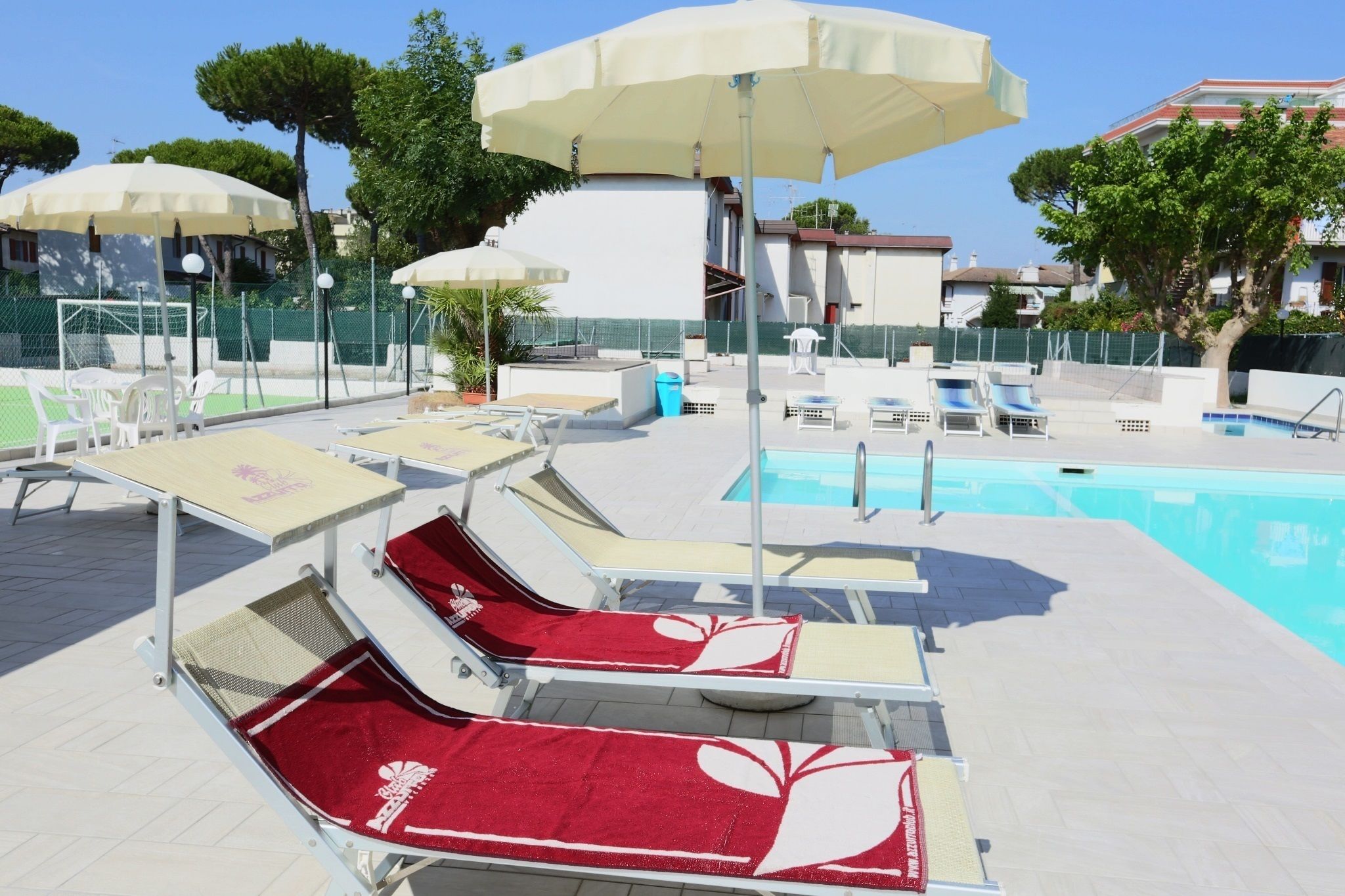 Seasonal outdoor pool