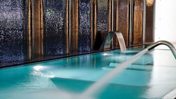 Hot tub, body treatments, hydrotherapy, aromatherapy, hot stone massages