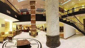 Zona de estar del vestíbulo