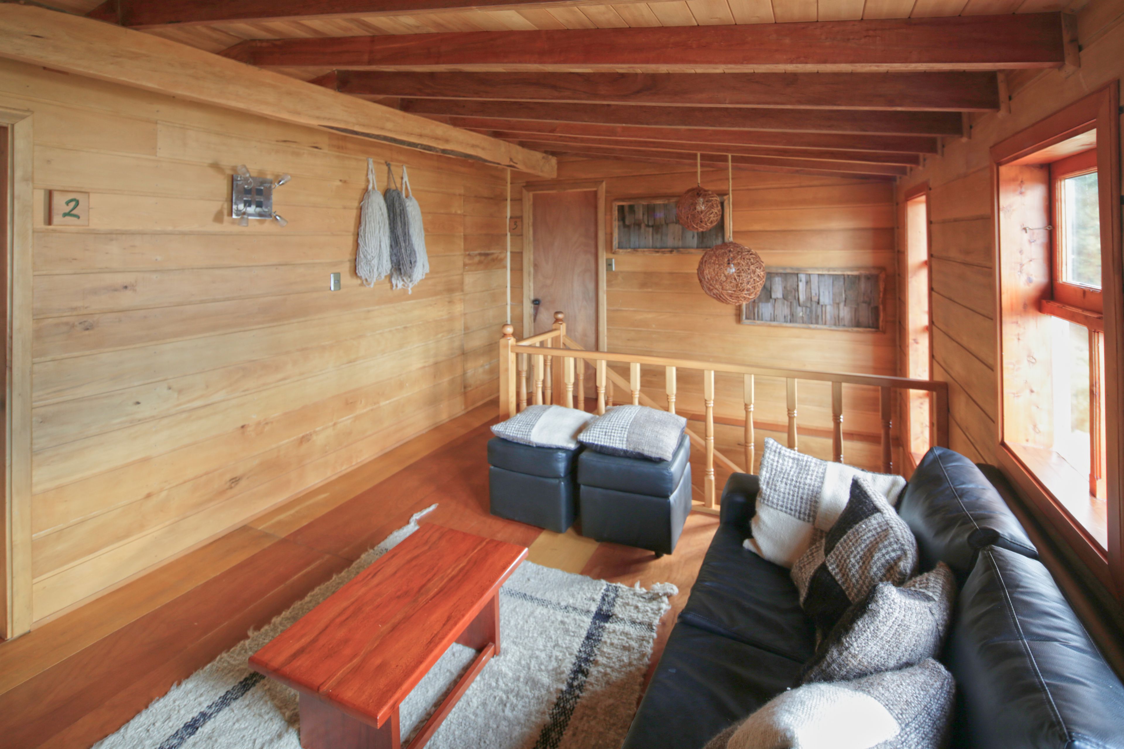 family cottage, 4 bedrooms, sea view, ground floor | living area