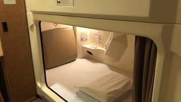 Free WiFi, bed sheets