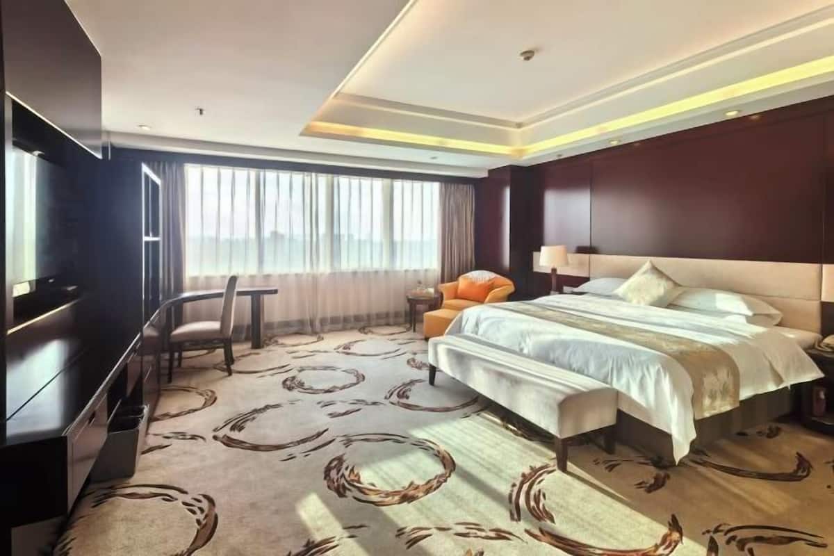 Couette en duvet, minibar, coffre-fort pour ordinateur portable, bureau