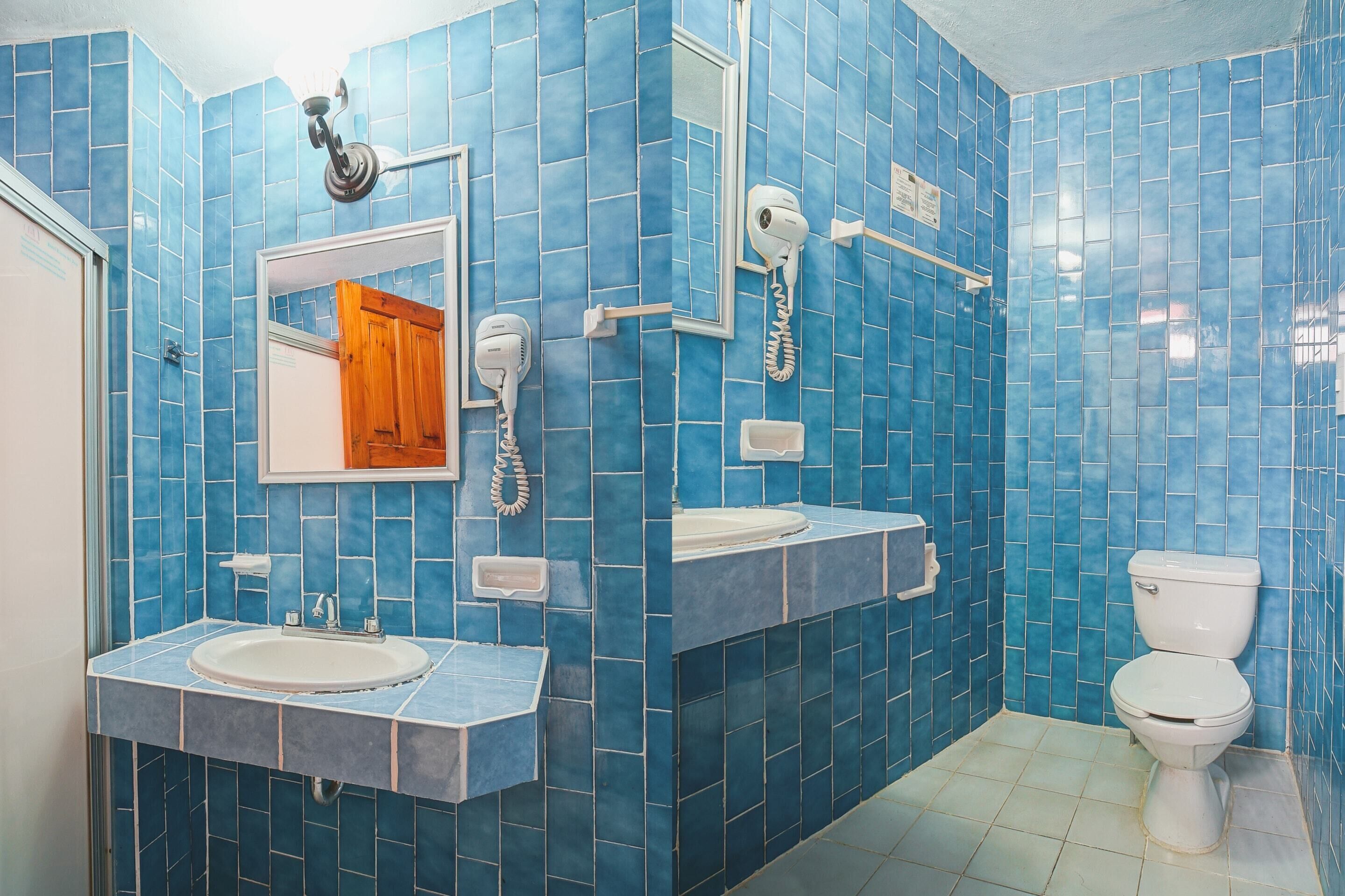 family room | bathroom | shower, towels, soap, shampoo