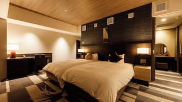 Deluxe Twin Room | Premium bedding, soundproofing, iron/ironing board, free WiFi