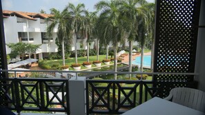 Chambre Confort | Vue depuis le balcon