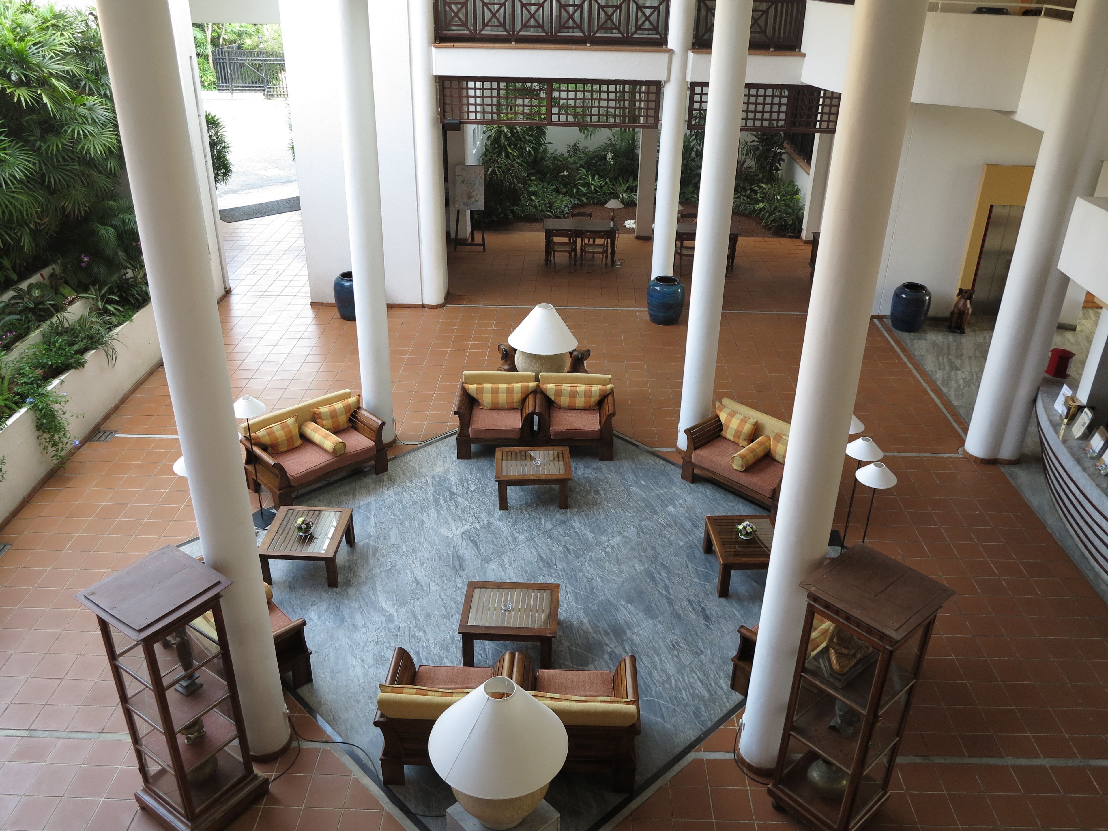 Lobby sitting area