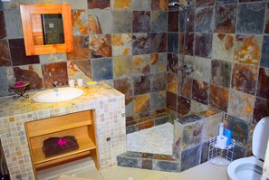 Shower, free toiletries, hair dryer, towels - Mountain View (La Gaulette)