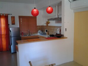 Full-sized fridge, microwave, stovetop, electric kettle - Mountain View (La Gaulette)