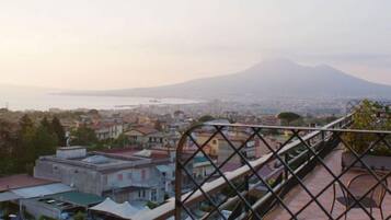 Blick von der Unterkunft