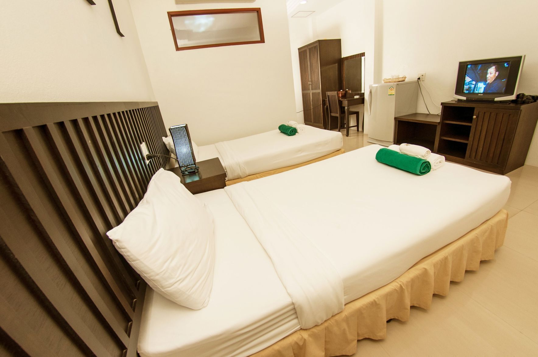 Caja de seguridad en la habitación y cortinas blackout 