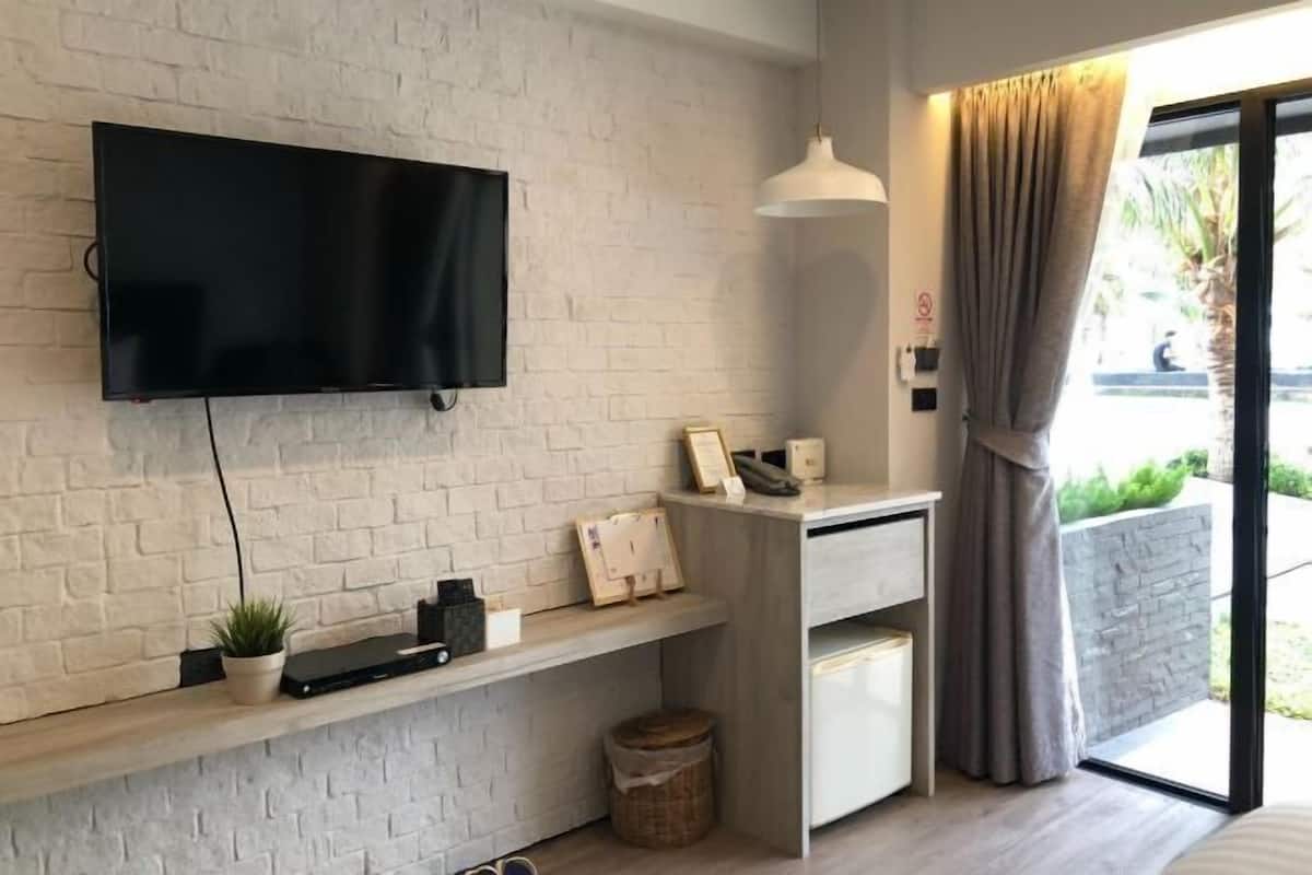 1 habitación, caja de seguridad en la habitación y insonorización