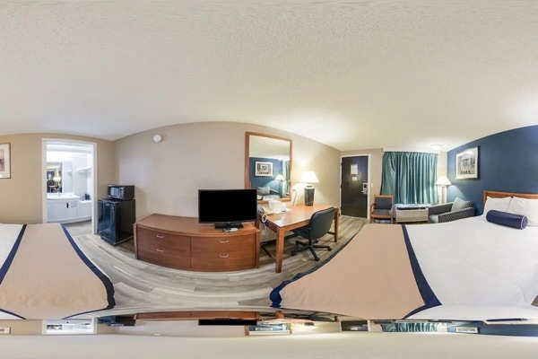 Desk, WiFi (free), bed sheets