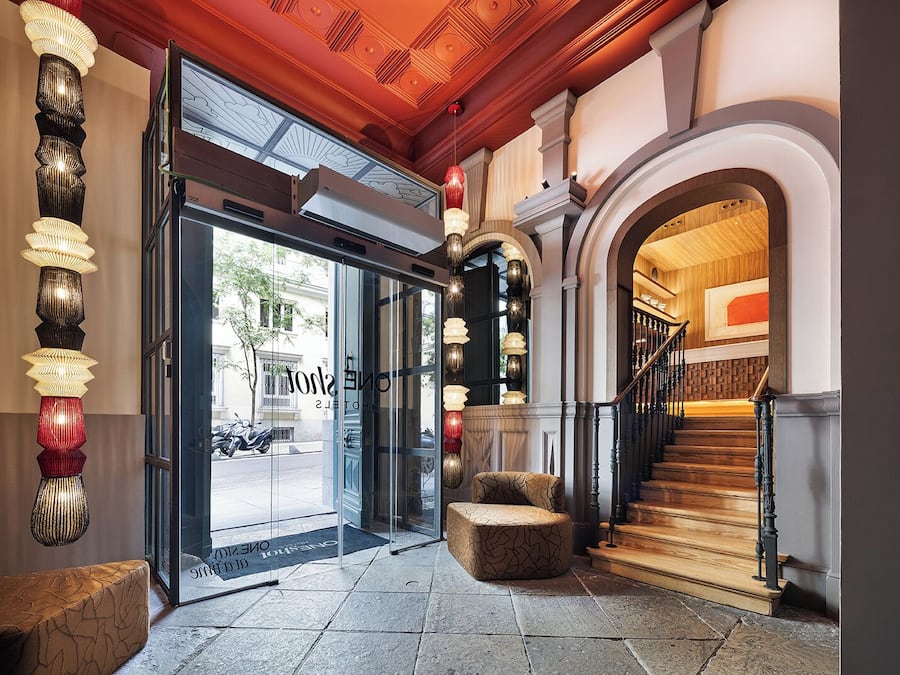 Entrada al alojamiento