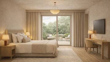 ملاءات للفراش لا تسبب الحساسية وستائر تعتيم وواي فاي مجانًا