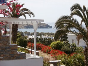 Balcony view - Galini Bungalows (Tinos)