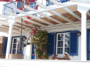 View from room - Galini Bungalows (Tinos)