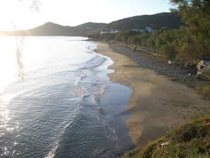海灘、躺椅、太陽傘、海灘按摩